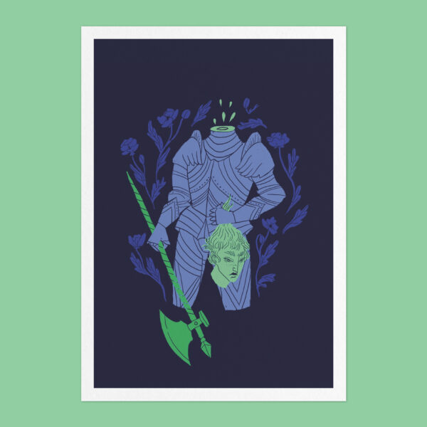 LE CAVALIER SANS TÊTE - 21x29,7CM
