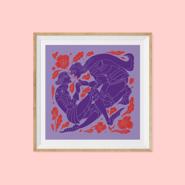LES AMANT.ES - 20x20CM – Image 2
