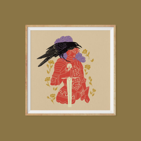 CORBEAU - 20x20CM – Image 3